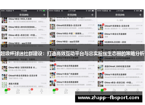 超级杯球迷社群建设：打造高效互动平台与忠实粉丝生态圈的策略分析